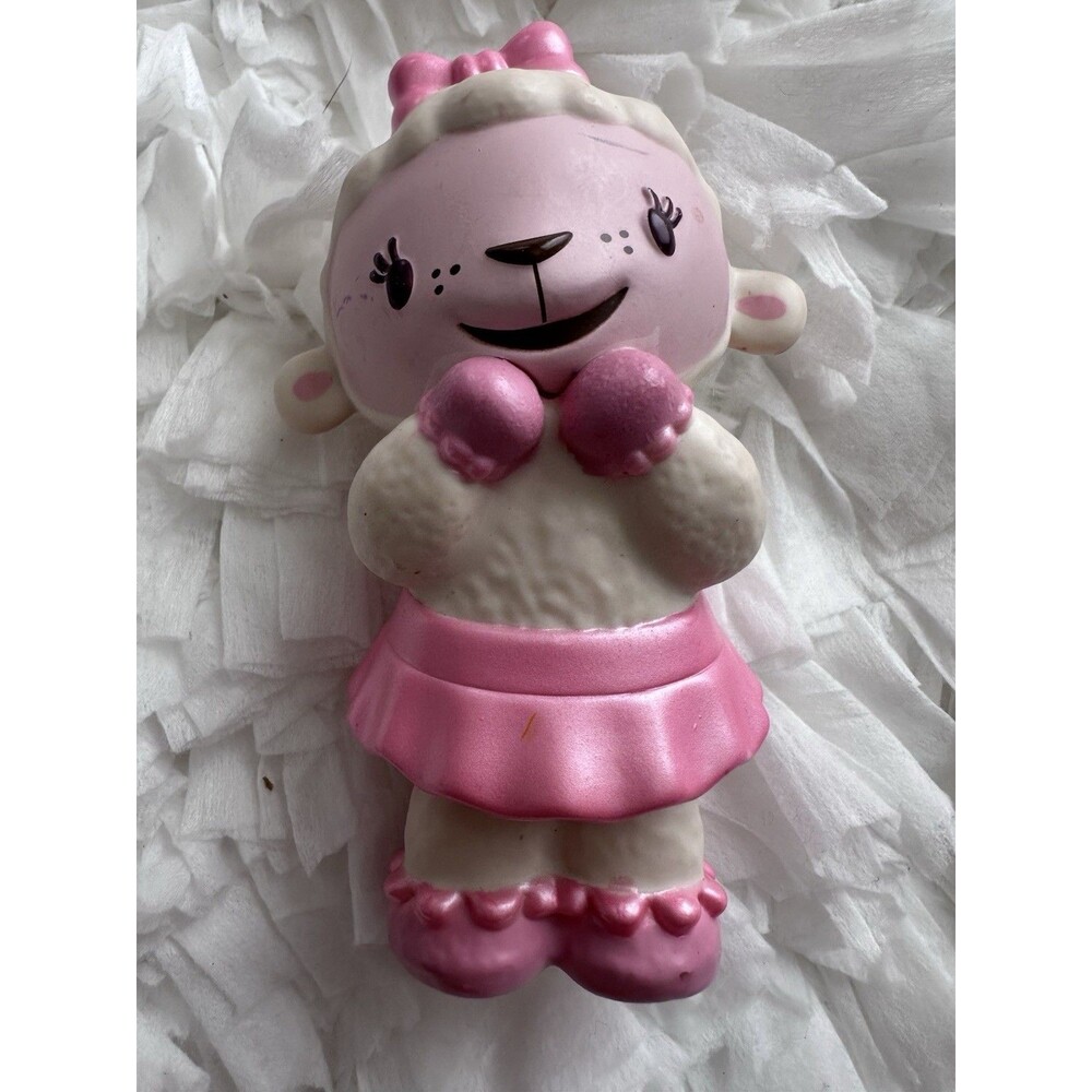 Disney Lambie Pink Skirt Figurine